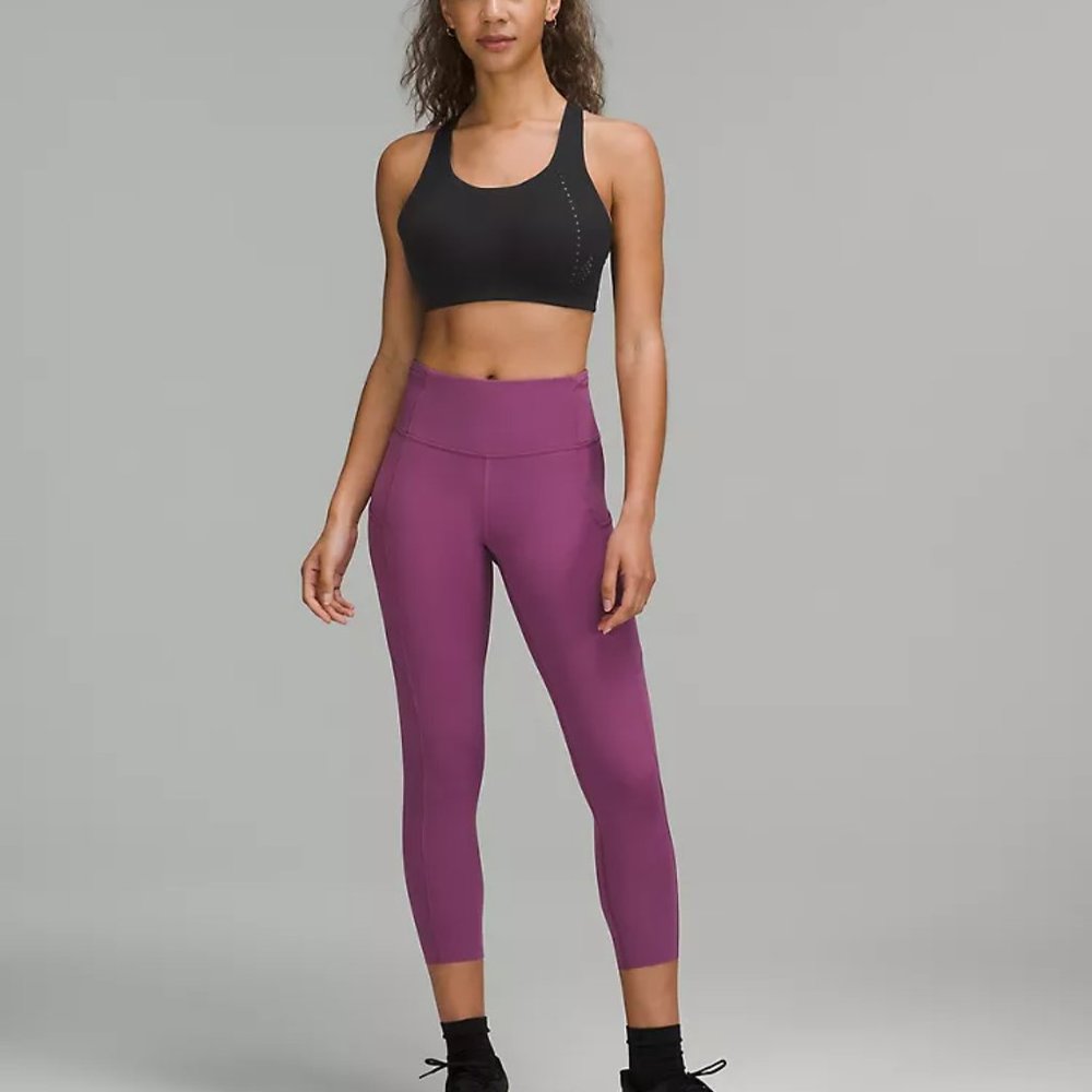Lululemon AirSupport Bra Black Sz 36C & 36D